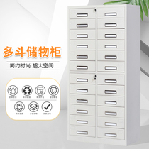 Steel 24 chest of drawers filing cabinet drawer type tin cabinet 12 bucket bill sorting cabinet 24 bucket information cabinet with lock