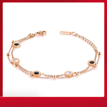 Spoils Black & White Bracelet Small Brute Waist Rose Gold Bracelet Jewellery New Year Gift Gift A