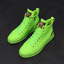 European station mens shoes 2020 new casual high - help boots small white shoes and trend - net red shoes tide