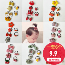 Childrens head rope baby tie small tweeted Hairband thumb rubber band baby small baby hair quantity little Princess headdress