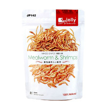 JOLLY breadworm dried shrimp JP142 hamsters eat 60g-calcium protein suitable for young rat pregnancy
