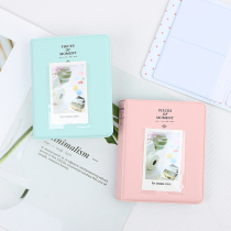 Polaroid photo album 3-inch 128 card simple literary postcard small card storage book Star chase girl album