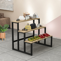 Nakajima shelf display rack Multi-function water table display table Household wrought iron balcony flower rack storage rack shoe rack