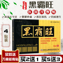 Buy 2 get 1 free Jiangshan Kangyu Heibawang medical cold compress paste neck shoulder waist and leg pain paste ns