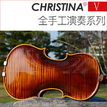 Kristina V08C violin professional grade exam beginner performance handmade solid wood violin
