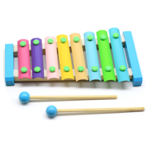 Baby children hand piano musical instrument Baby puzzle early education enlightenment toy 1-2-3 years old eight-tone xylophone eight-tone piano