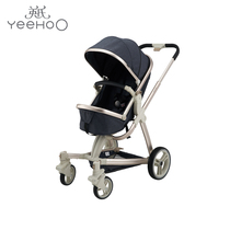 Ings newborn stroller lightweight foldable baby high landscape two-way four-wheel childrens cart 181A0714