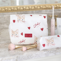 EACHY cosmetic bag women portable travel travel skin care products storage bag large capacity wash bag ins Wind Super fire