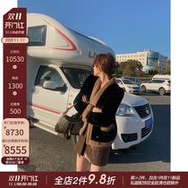 CC fur Black Gold series imported purple standard V-neck mink velvet whole mink coat women winter