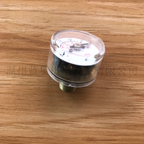Table diameter 25MM M10 * 1 outer M5 internal thread micro vacuum gauge negative pressure gauge axial 0 ~ -30inhg