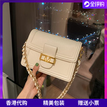 Hong Kong bag women 2021 spring and summer new postman bag French MAVIS MK texture wild messenger bag trend