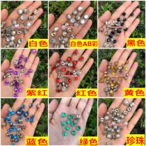 Non-porous beaded point drill 8mm10mm Flat beaded point drill Beading machine accessories Clothes nail drill Material Color flat drill