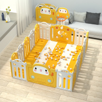 Childrens play fence foldable baby toddler home fence indoor baby safe ground crawling guardrail
