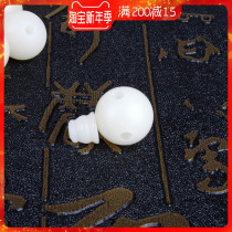 Buddha beads accessories scattered beads Bodhi root Buddha head brand chain DIY hand beaded white jade Buddha head