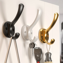 Hole-free access to the door shoe cabinet wardrobe door hooked behind the wall hanging hood hood hook hook hook single