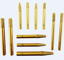 CNC stone carving machine head Stone carving knife Marble sandstone carving knife head brazing carving knife