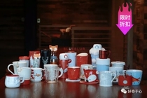 Starbucks Sweater Fox Red Beaver Lunchtime braised heat insulation cup stainless steel water bottle blue snowflake scarf small bear elk deer