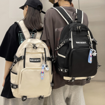 Double Shoulder Bag Lady Brief About Large Capacity Sen Travel Backpack Mens Han Version Original Boarding School Junior High School College Student School Bag