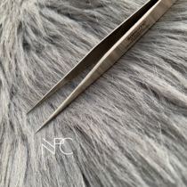 NPC Nail Art imported Swiss precision super-dense stainless steel Nail jewelry beauty cislet hair distribution tweezers