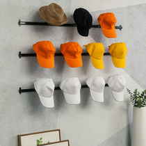 Card slot board square pipe mesh hole hole board Hat rack Hat ring basketball rack bracket Adult childrens hat holder Hat display rack