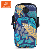 American outdoor brand sports arm bag Unisex lightweight running walking mobile phone bag Fitness hiking wrist bag