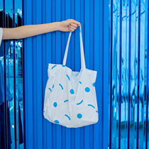 same convenience store white original simple cotton cloth bag 2021 spring and summer new casual environmental protection shopping bag niche