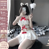 J Gill: Soft girl young teeth sweet and windy in perspective lingerie Private room suit Sexy Tiny pants womens underwear