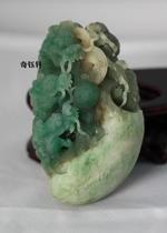 Nanyang Yuyang Yuyang Natural Old Pit Fresh Sky Blue and Yu Yu Kuo - Five Dragon