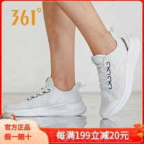 361 Degrees Men Shoes Sneakers Official Summer Net Face Light Comfort Breathable Rubber Running Casual Shoes Non-slip Tide