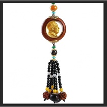Chairman Mao like a car pendant a high-end mirror a high-end mirror a Mao Zedong crystal jewelry car