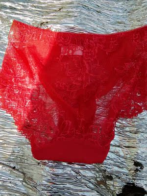 内内收到颜色跟图片颜色一致，很漂亮，蕾丝很柔软弹性好，看看质量蛮好的！是我喜欢的款式，第一次买这牌子，不足的是下水后严重掉色