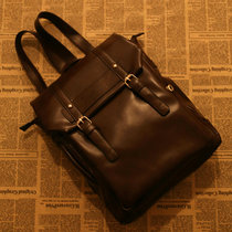 Postman bag bag bag womens bag Joker Korean version of simple classic college style backpack Japanese and Korean English style retro backpack