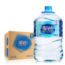 Zhengguang and deep rock mineral water 4L * 4 bottles of whole box of family water Hu Su Xihang 2 boxes
