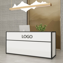 Bar counter cashier Simple modern clothing store Small front desk Supermarket reception desk Net red beauty salon cashier