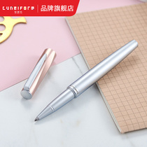 Qi Yifang cuneiform Sky Tree fashion men and women practice business office high-end office gift pen metal treasure ball pen signature pen holiday gift gift