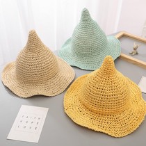 Child Grass Hat Summer Girl Sun Hat Out of Breathable Beach Hat Boy Cool Hat Shambolo Hat Baby Sun Hat