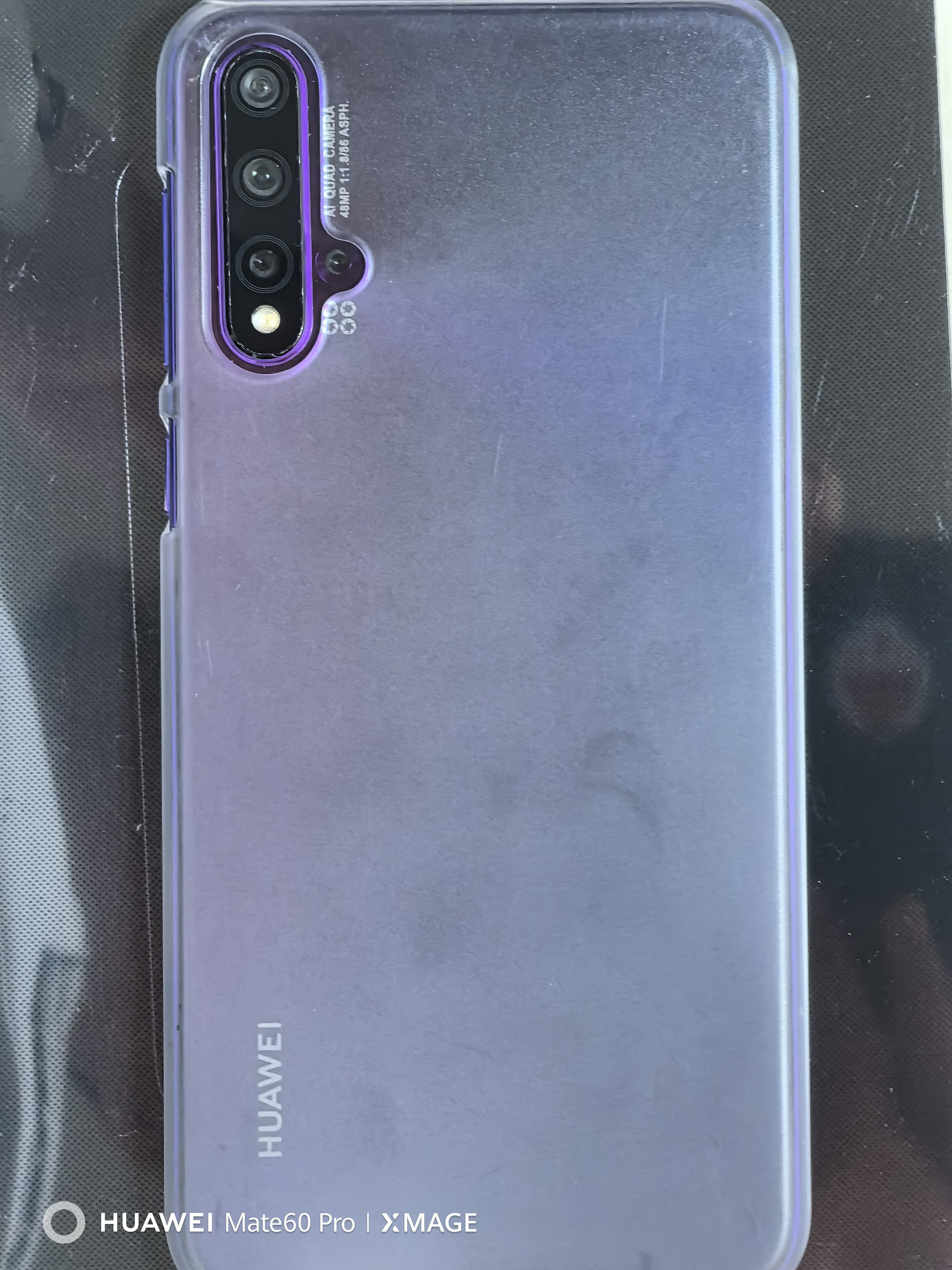 适用华为nova5 5pro后盖支架 后框带nfc排线 屏幕支架 玻璃后盖