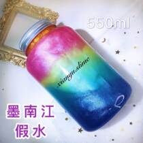 Fake water children non-toxic foaming glue Slim crystal mud toy safe fake cement network red fairy gas large capacity
