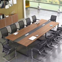 White new Qiao Xin simple modern small training table and chair combination rectangular splicing office furniture customization