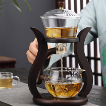 Glass fully automatic sloth tea Tea God Ware Cover Bowl Justice Cup Kung Fu Tea Kit Home minimalist Punch Tea
