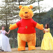 Net red inflatable giant panda cartoon doll costume Douyin same walking Pooh doll suit doll dress