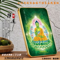 Customized high-definition Northern not empty achievement Buddha Tathagata custom Buddha statue table hanging painting finished prints Northern Buddha