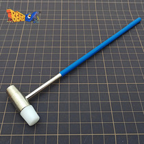 Box Cards Double Head Small Iron Hammer Plastic Head Metal Head Vegetarian Set Knockin knockout baton handmade tool