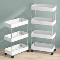 Bathroom shelf Punch-free bathroom crevice rack Toilet multi-function household kitchen storage rack for toilet