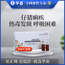 Hua animal and veterinary medicine Jin root injection veterinary pig cattle and sheep medicine piglets Qingrejiedu enteritis stop dysentery diarrhea diarrhea