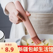 Xinjiang electric cake pan silicone oil brush kitchen household high temperature resistant barbecue brush oil edible frying small brush