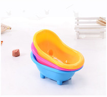 Hamster bathtub small darling tub Pearl Bear Bathtub Manufacturer Direct Sales Bubble Bath toilet Little Pet Supplies Seconds Kill