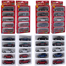 Bburago Bimigao STREET FIRE Alloy car model 1:43 police car 5 pack childrens toy car