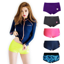 New Korean version of diving shorts women yoga running sports shorts Quick-drying swimming trunks Women sexy leggings