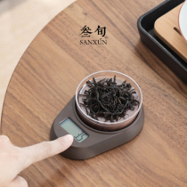 Thirty-year tea electronic scale grams called Tea Tea Tea Lotus household mini precision tea tea set tea ceremony accessories